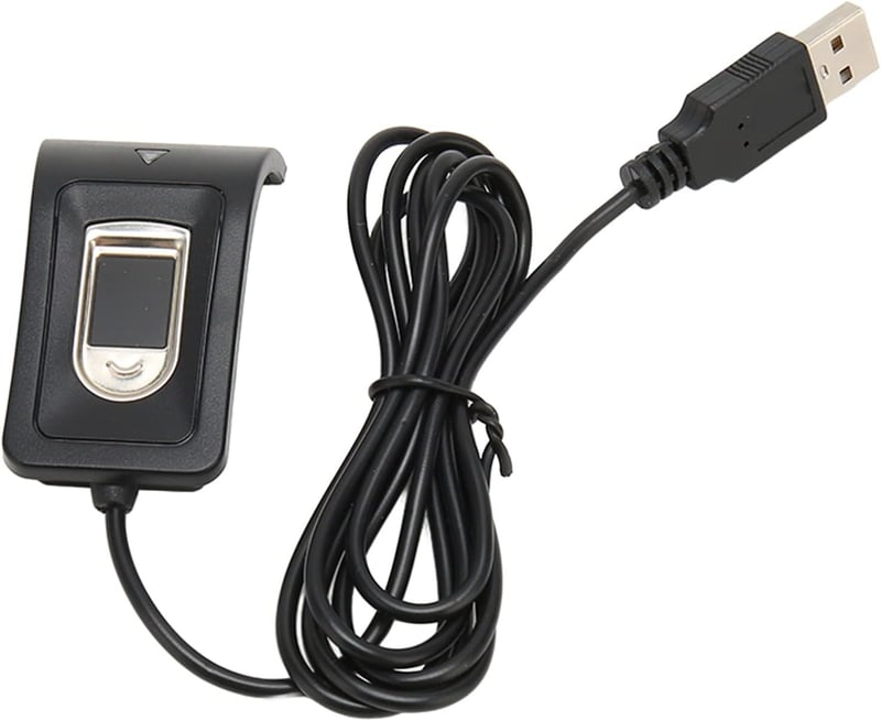 USB Ujjlenyomat-olvasó 360°-os Biometrikus Szkenner 10 Ujjhoz Windows PC-hez