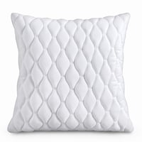 Utopia Bedding Steppelt Párna 80x80 cm, 1 db, Ágyhoz és Dekorációhoz, OEKO-TEX Minősített, Fehér 1