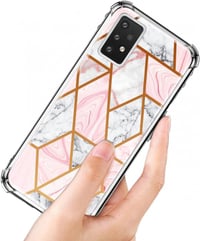 Samsung Galaxy A23 Márvány Mintás Szilikon Tok - 3db Ultravékony Ütésálló Védőtok 4