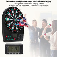 Profi elektronikus darts tábla LCD kijelzővel, 3 nyíllal és automata pontszámolással 6