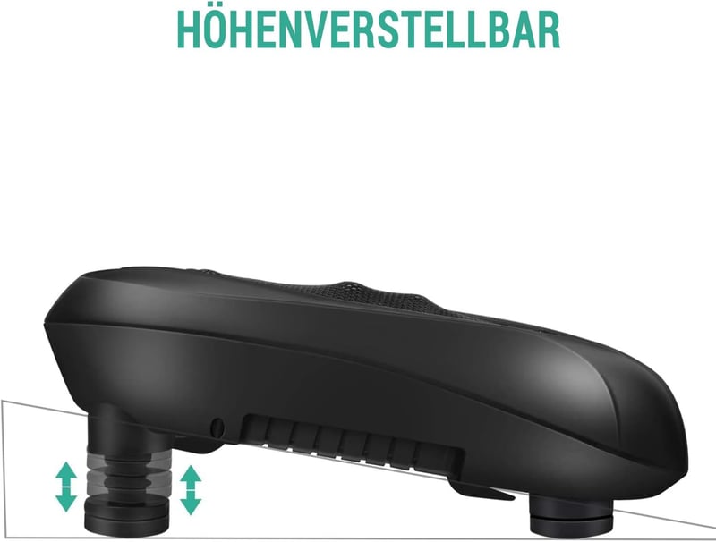 Nekteck Elektromos Talpmasszírozó - 18 Gömbös Shiatsu Melegítő Funkcióval és Érintővezérléssel