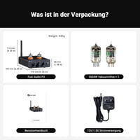 Fosi Audio P3 Hi-Fi csöves előerősítő Bluetooth 5.1-gyel és hangszínszabályzóval 9