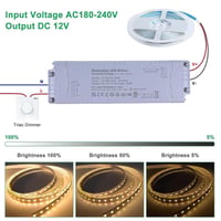 REYLAX 12V 80W Dimmelhető LED Tápegység Transzformátor 4