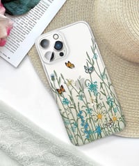 iPhone 13 Pro Max Virágos Átlátszó Védőtok Kameravédelemmel 6