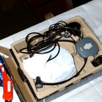 Meliconi Easy Audio bežične TV slušalice s bazom za punjenje, optičkim i 3,5 mm jack priključkom, crno-sive, rabljene 2