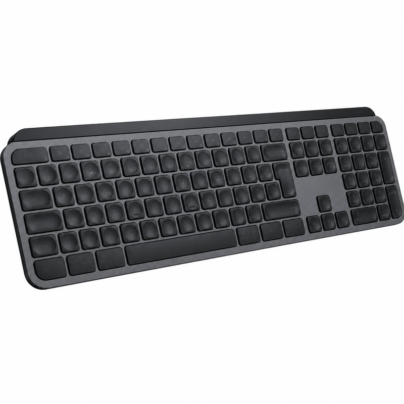 Logitech MX Keys S bežična tipkovnica, francuski AZERTY raspored, grafitno siva, nedostaje USB-C kabel (stanje: vidi 2. sliku)