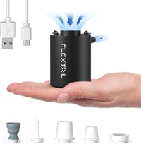 FlexTailGear Mini Pumpa 2024 - Kompakt USB-s Elektromos Légpumpa Matracokhoz, Kempinghez 1