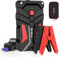 BIUBLE 12V-os autós indító powerbank LED lámpával és USB töltővel 1