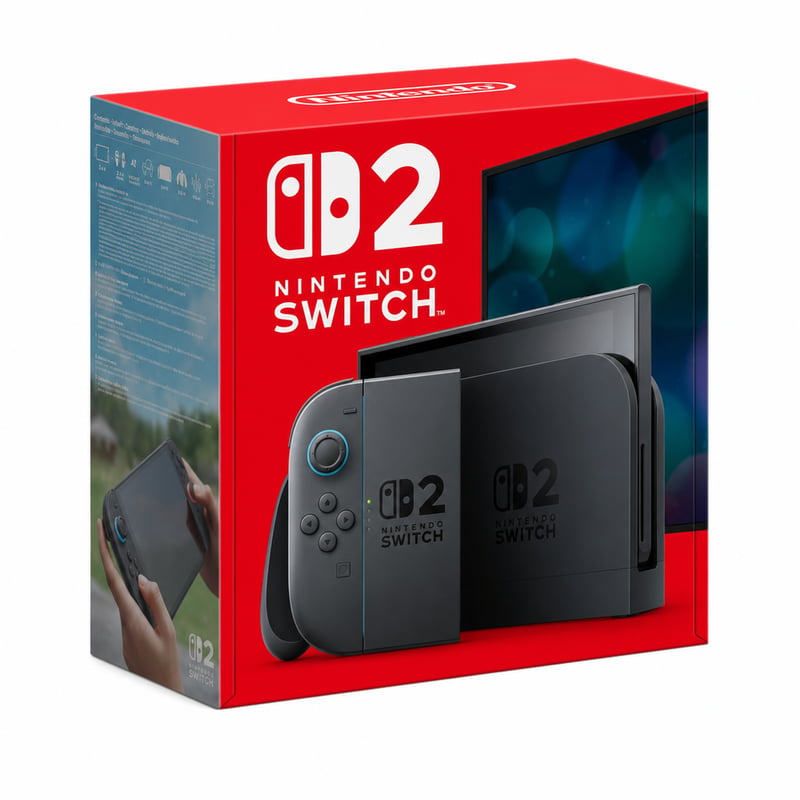 Nintendo Switch 2 igraća konzola – hibridna prijenosna i kućna konzola — bez desnog kontrolera (stanje: vidi 2. sliku)