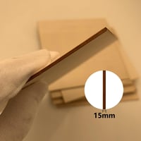 Barkács Holzplatten 20db - 200x200x1,5mm Natúr Falap Modellezéshez, Gravírozáshoz 4