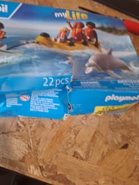 Playmobil 71905 myLife Jazda na banáne, set s vodným skútrom a figúrkami, 22 ks, od 4 do 10 rokov, rozbalený tovar z outletu 3