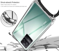 Xiaomi Poco F4 átlátszó tok üvegfóliával és fekete pánttal 3