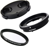 JJC Olympus TG-sorozatú filteradapter 40,5mm UV szűrővel és lencsevédővel 1