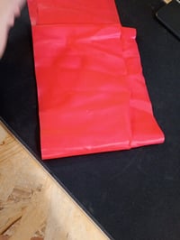 Bandă elastică de fitness JATEKA, roșie, 2 m, rezistență medie, pentru yoga, pilates, antrenament de forță, stretching și reabilitare, bandă de antrenament pentru femei și bărbați 4