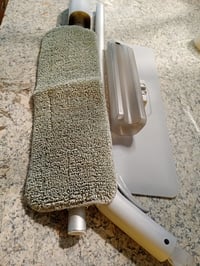 Mop cu pulverizator York Bacteria Stop, rezervor de apă de 600 ml, rotație 360 de grade — lipsește laveta neagră (stare: vezi a 2-a fotografie) 2
