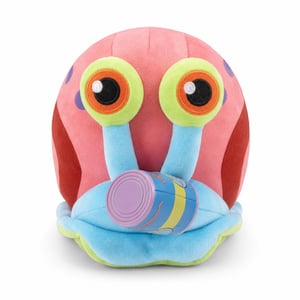 Plyšová hračka Zuru Snackles SpongeBob, slimák Gary, 13 cm – zo súpravy — ako nová (stav: pozri 2. obrázok)