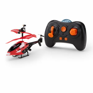 Revell Control TOXI 23841 mini RC helikopter s daljinskim upravljačem, 3-kanalno IR upravljanje, crveni — punjač za helikopter (stanje: vidi 2. sliku)