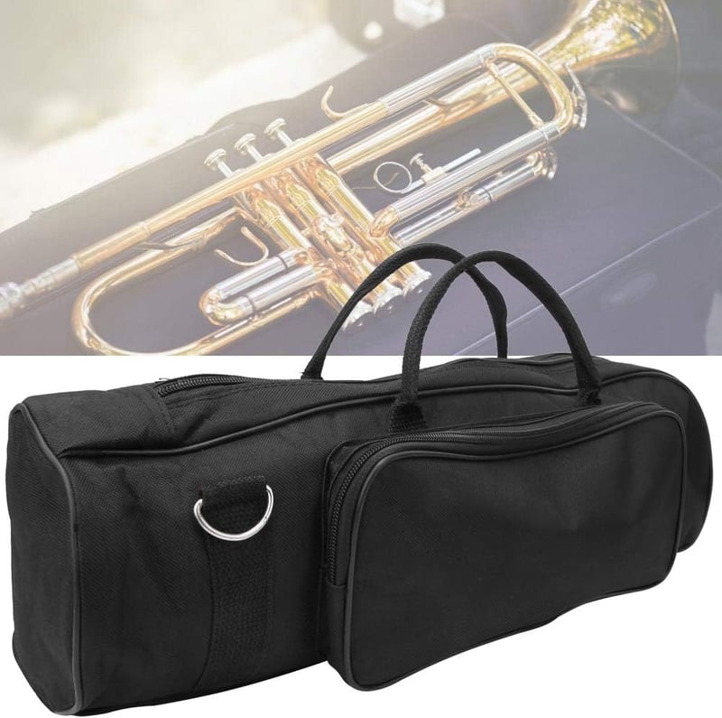 Könnyű nylon trombitatáska, puha béléssel - Ergonomikus koncerttok zenekedvelőknek