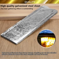 Drado 150cm-es összecsukható szélvédő gázfőzőhöz - 10 db-os szett kempingezéshez 3