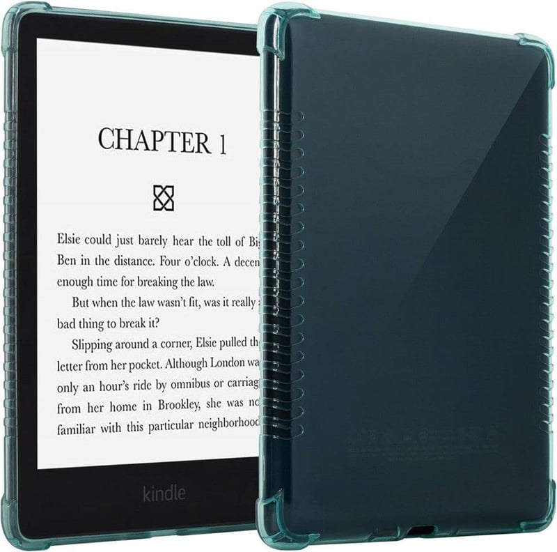 Kindle Paperwhite 11 Védőtok - Zöld Átlátszó, Signature Editionnel Kompatibilis