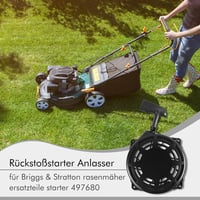Briggs & Stratton Berántó Indító 497680 498144 - Kézi Indítószerkezet Fűnyírókhoz, Visszahúzós Berántó Mechanizmus 4
