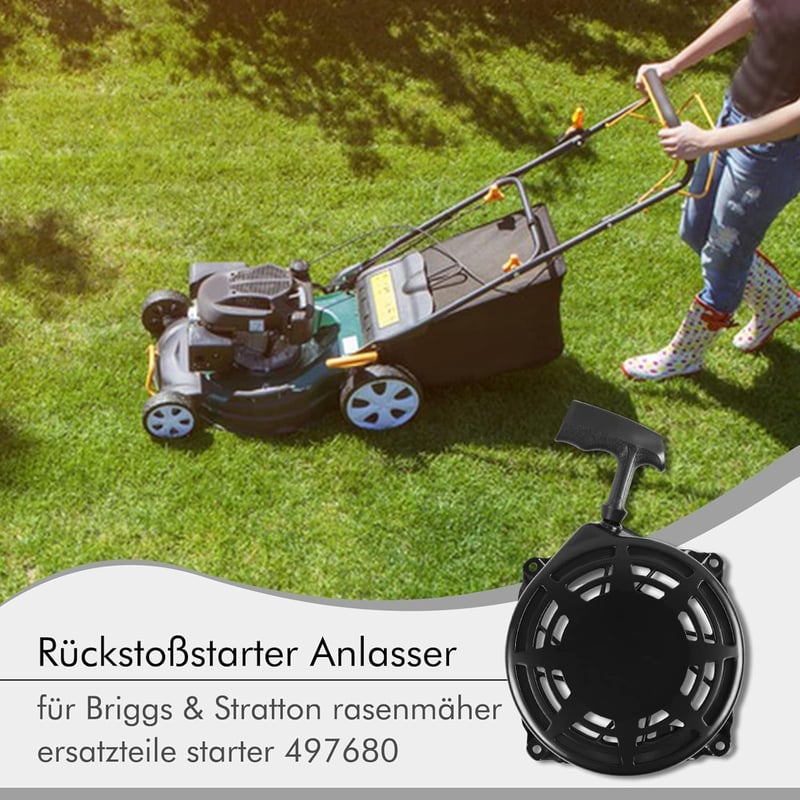 Briggs & Stratton Berántó Indító 497680 498144 - Kézi Indítószerkezet Fűnyírókhoz, Visszahúzós Berántó Mechanizmus