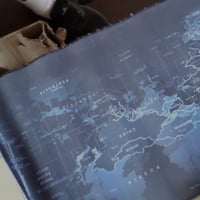 Podloga za miš sa mapom svijeta 80x30 cm — CSL-Computer XXL gaming podloga za miš 900x400 mm (rezervni dio) 2