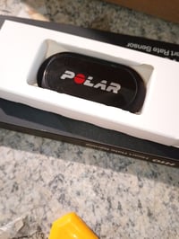 Polar H10 Szívfrekvencia Szenzor Mellkasi Szíjjal, Bluetooth és ANT+, Fekete, M-XXL méret — karcos tetejű (állapot: lásd a 2. képet) 3