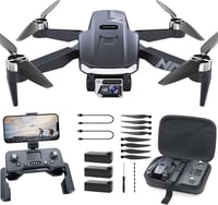NAFYRE N11 PRO GPS Drón 4K UHD Kamerával, 90 Perc Repülési Idő, Automatikus Követés, Kefe Nélküli Motor, 5G FPV, Könnyű 180g 1