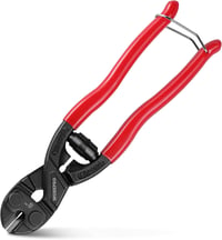 WORKPRO Mini Csapszegvágó 200mm - Cr-V Acél Lakat Vágó Edzett Pofákkal, Láncvágó Rugós Fogantyúval, Hordozható Fémvágó Szerszám 1