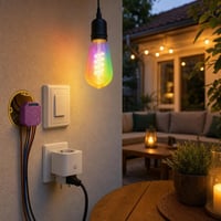 Smart Home paket: Matter RGB E27 žarulja + pametna utičnica + relej s mjeračem potrošnje 1