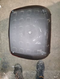 Top Case motocicletă BREMER SITZBEZÜGE, 52 litri, portbagaj scuter — uzat, cu colțuri rupte, fără cheie (stare: vezi poza a 2-a) 6