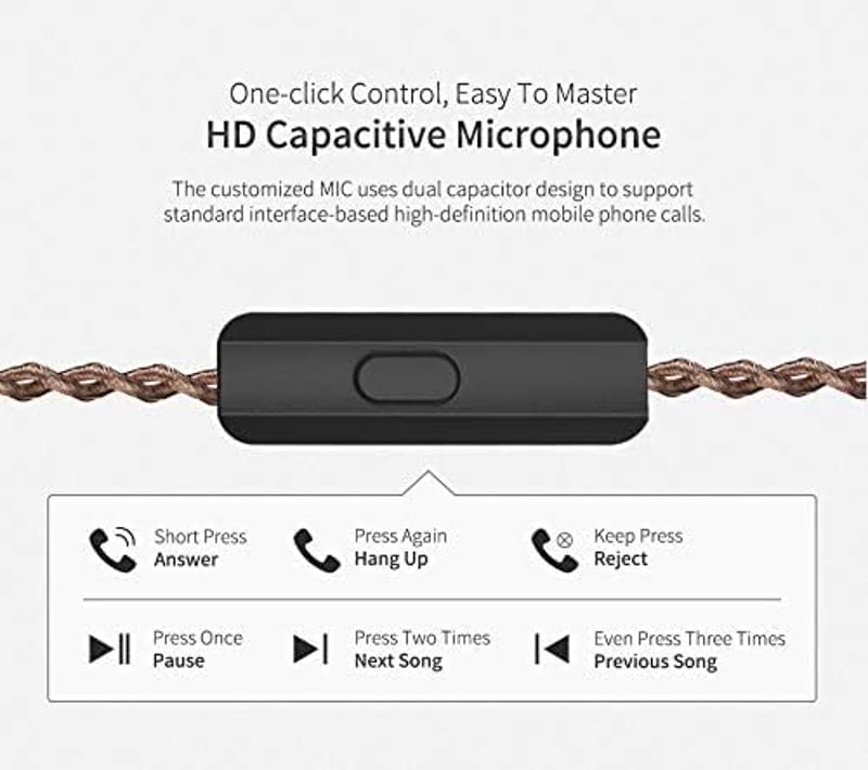 KZ ZS10 Pro 2 Fekete Fülhallgató Mikrofonnal - 1DD+4BA Hibrid, 4 Szintű Hangolás, Játékosoknak