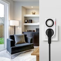 HBN Mechanikus Időzítő Konnektor 16A/3680W - Gyerekzáras, 4 db-os Szett, 24 Órás Program, Beltéri Analóg Időkapcsoló Lámpákhoz, 30 Perces Ka 2
