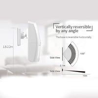 Wolf-Guard 433 MHz PIR Mozgásérzékelő - 12 méteres hatótávolság, vezeték nélküli, elemes, fehér, riasztórendszerhez, otthoni és üzleti bizto 6