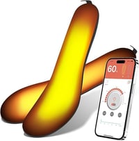 Fűthető talpbetét APP vezérléssel, 5000mAh akkumulátor, női és férfi méret, túrázáshoz, síeléshez, vadászathoz 6