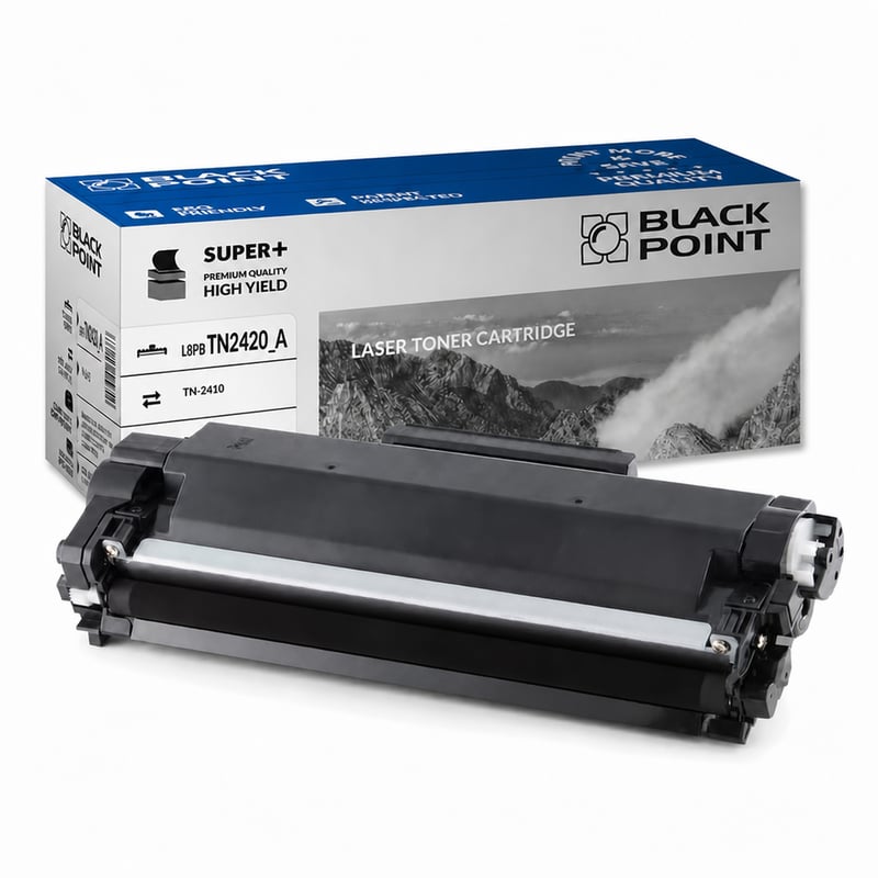 Prémiová laserová tonerová kazeta Black Point LBPB TN2420 Super+ čierna, kompatibilná s Brother HL-L2350DW, MFC-L2710DW, DCP-L2530DW, 1 ks (TN-2420)