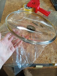 Wok electric DOMO 5 litri, cu capac de sticlă și strat antiaderent, 2200 W – capac ușor lovit, vopsea sărită (stare: vezi a 2-a imagine) 3