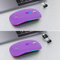 Vezeték Nélküli RGB Gamer Egér Bluetooth-szal és USB-C Adapterrel 4