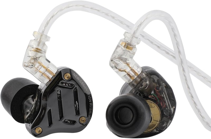LINSOUL KZ ZS10 PRO 2 Hibrid Fülhallgató 1DD+4BA Hangszóróval, Hangolható Gamer IEM