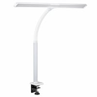Lampă de birou cu clemă LED FeinTech LTL00320E 80 — defectă, pentru piese: nu se alimentează, conector ars (stare: vezi poza 2) 1