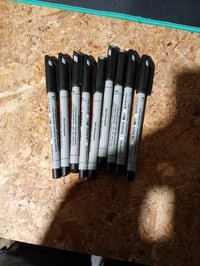 Marker pentru folie STABILO OHPen Universal, solubil în apă, vârf fin, negru, set de 9 bucăți 4