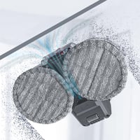 DrRobor Elektromos Felmosó Adapter Dyson V12 Detect Slim Porszívóhoz - Levehető Víztartállyal és 12 Mosható Felmosófejjel - Electric Mop Attachment 4