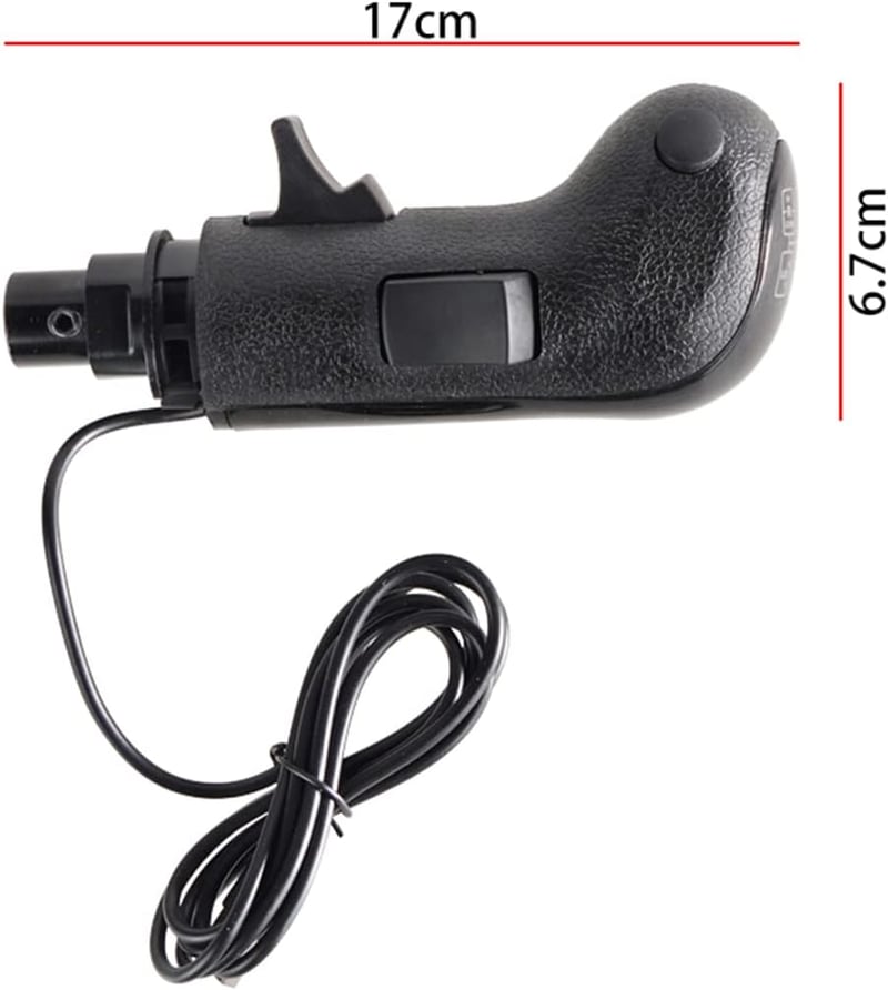 Mulcort USB Kamionszimulátor Váltógomb - Logitech G29 G27 G25 G920 Kompatibilis Sebességváltó Gomb ATS és ETS2 Játékokhoz PC-re