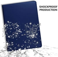 iPad Mini 4/5 Forgatható Védőtok Mélykék - Stílusszal és Képernyővédővel 8
