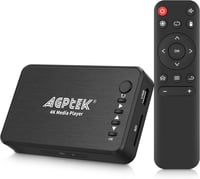 4K HDMI Médialejátszó TV-hez, 14TB HDD támogatással és távvezérlővel 1