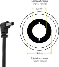 LEICKE 12V 2A univerzális töltő routerekhez, LED szalagokhoz, külső HDD-hez 5