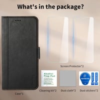 Samsung Galaxy A22 5G Bőrtok Kártyatartós Állvánnyal 7