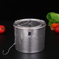 Rozsdamentes acél teaszűrő hosszú lánccal, 14 cm-es 8