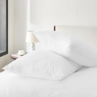 Bedsure Fehér Ágynemű Garnitúra 200x200 cm - 3 Részes Mikroszálas Poliészter Huzat Cipzárral, 2 Párnahuzattal 80x80 cm, Oeko-Tex Tanúsított, 8